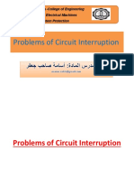 Problems of Circuit Interruption