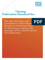 Glass and Glazing Federation Standard For