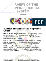 Overview of The Philippine Judicial System - Legal Research Report