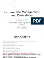 EFB344 Lecture07, FRAs and Swaps