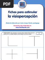 3 Fichas para Estimular Visiopercepcion