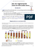 Métodos de Regeneración de Las Resinas de Intercambio Iónico