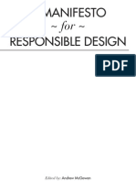 A Manifesto For Responsible Design