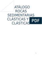 Catálogo Rocas Sedimentarias