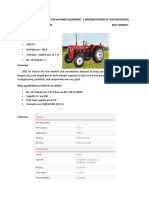 Tractor Design Current Trends and Implements