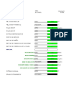 Excel - Fajas Transmision Plana - V - Cadena