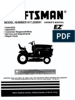 Craftsman Riding Mower 917.258591