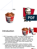 Kentucky Fried Chicken KFC Marketing Mix Four Ps