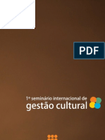 Anais Seminário Internacional de Gestão Cultural