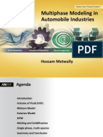 Multiphase Modeling in Automobile Industries