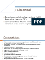 Demencia Subcortical Diapo PDF