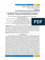 A Comparative Study of The Thermal Insulation Properties of Jute and Jute - Polyester Fibre Blended Nonwoven Fabrics