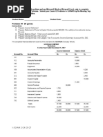 F Student Acc111 Exam 2