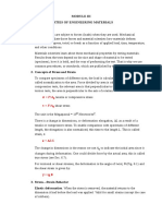 A.Mechanical Properties of Engineering Materials: F/A F/A