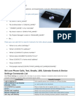 Speech Recognition - Commands List Cheatsheet (Siri, Now, Alexa - Pi, Cortana - Kinect, Dragon)