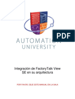 Integración de FactoryTalk View SE en Su Arquitectura PDF