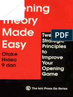 (Go Igo Baduk Weiqi) (Eng) Openig Theory Made Easy - Otake Hideo