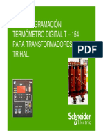 Mini Guia - Programación Termómetro Digital T-154 para Transformadores TRIHAL PDF