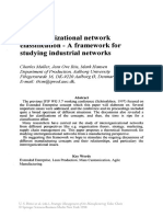 Interorganizational Network Classification A Framework For Studying Industrial Networks