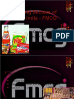 Emerging Sectors of India - FMCG: By: Chetan Jain (21) Gaurav Grover