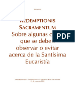 Redemptionis Sacramentum