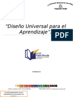 Apuntes Diseño Universal para El Aprendizaje.