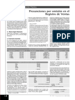 Casos de Presuncion de Registro de Ventas