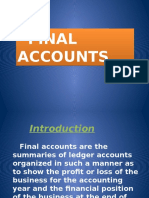 Final Accounts