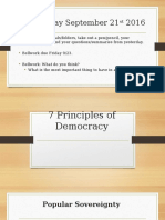 Seeds of Democracy With Questions