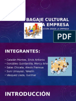 Bagaje Cultural de La Empresa