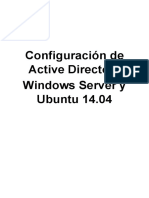 Configuración Active Directory