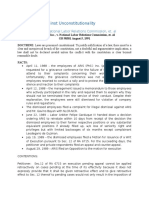 Presumption Against Unconstitutionality: ARIS (Phil.) Inc., v. National Labor Relations Commission, Et. Al