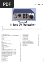 Tramp-8 8 Band CW Transceiver: Dl-Qrp-Ag