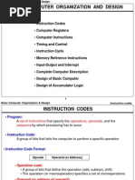 Basic Computer Organization and Design