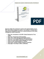 BRC Implementation Workbook Sample PDF