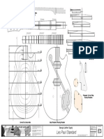 Neck & Fretboard Templates & Routing Templates: Les Paul Standard