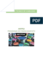 Anypsa - Informe Tecnico PDF