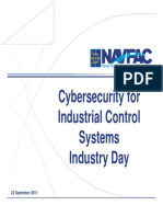 Cybersecurity For ICS Industry Day Presentation - NAVFAC