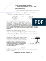 CALORIMETRIA - 2º Ano - Tarde - 2016