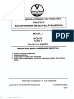 2016 Percubaan SPM Kedah Biologi Kertas 1