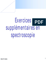 Exer Spectro Suppl Et Corrige