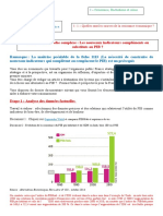 Correction Du Thème 1113 - Les Nouveaux Indicateurs Compléments Ou Substituts Au PIB