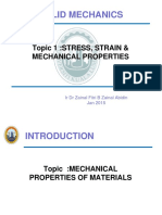 Solution Examples 1.3 - Mechanical Properties of Materials