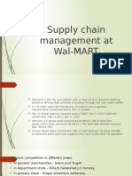 Supply Chain Management at Wal-MART - Viplav