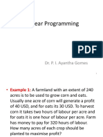 Presentation5 Linear Programming