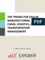 2016 Manufacturing SupplyChain Logistics TransportationManagement Trends