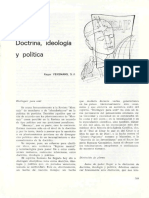 Vekemans Roger, Doctrina Ideologia y Politica