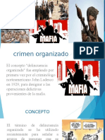 Antecedentes de La Criminalidad