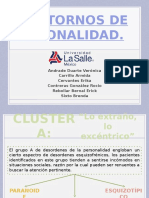 Trastornos de La Personalidad Del Cluster A