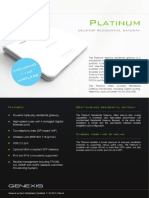 Datasheet Platinum PDF